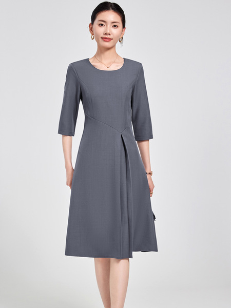 Autumn dress sleevless