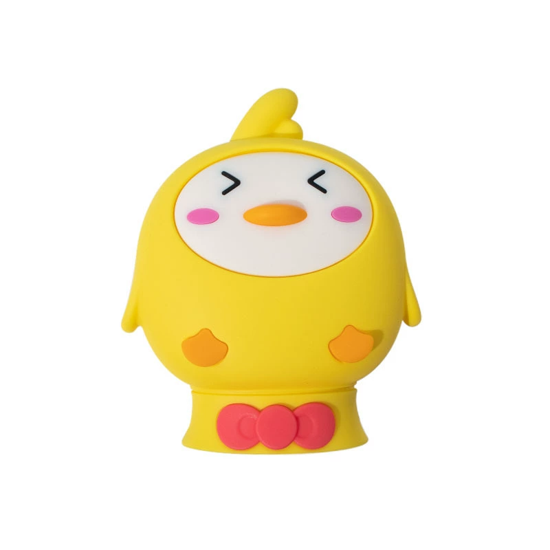 Cute silicone hot water bag for women—warming belly, explosion-proof, hot/cold dual-use, microwave heating, hand warmer