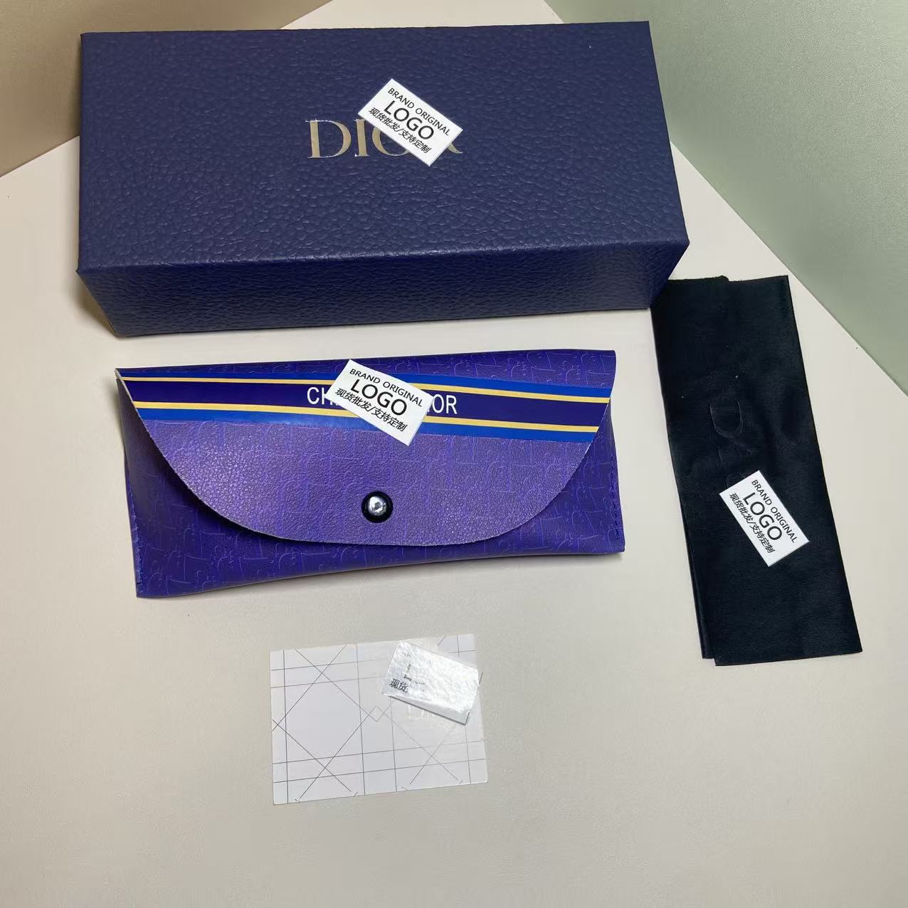 Mayorista de marca de alta calidad Xiaoxiang caja de gafas de sol conjunto completo de moda caja de embalaje de gafas de sol alta calidad