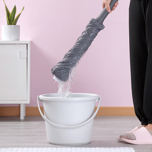 Camellia Mop Household Lazy Hand-Free Washing Self-Twisting Water Rotating Dry and Wet Dual-Use Water Squeezing Mop Increase Towing