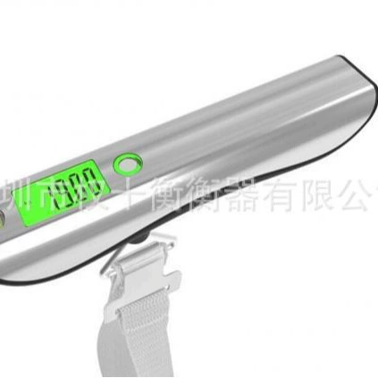 Самые продаваемые портативные электронные весы Amazon, 50 кг, корпус из нержавеющей стали, весы для багажа, портативные весы, измерение длины