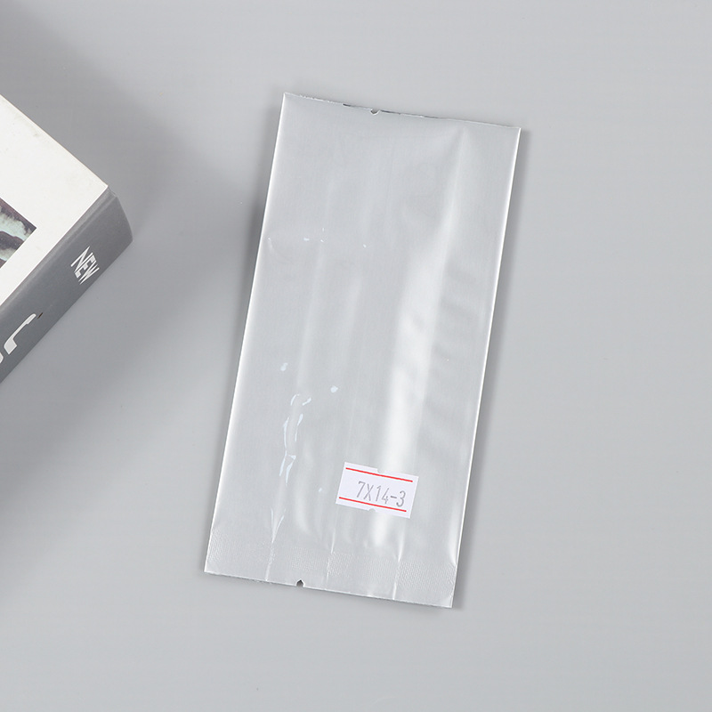 Spot bolsa de papel kraft con ventana transparente bolsa de embalaje de alimentos autosellada autoportante bolsa de té sellada de ocho lados fácil de rasgar