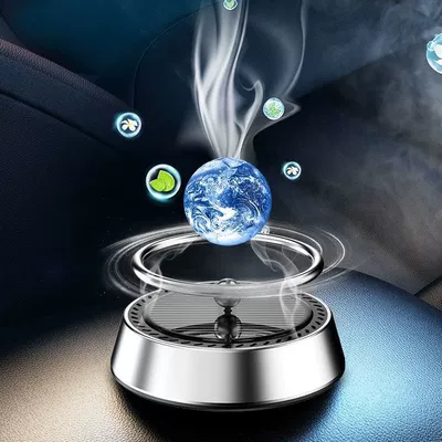 Car Perfume Aromatherapy – Metal Solar Car Aromatherapy