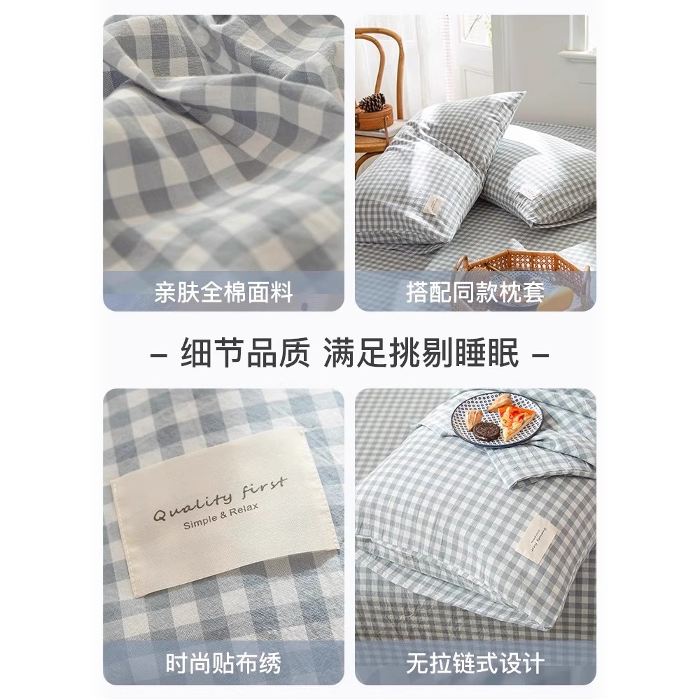 Funda de almohada de algodón Un par de funda de almohada de algodón 100 de 48cm x 74cm cubierta interior de núcleo de almohada para el hogar hombres adultos