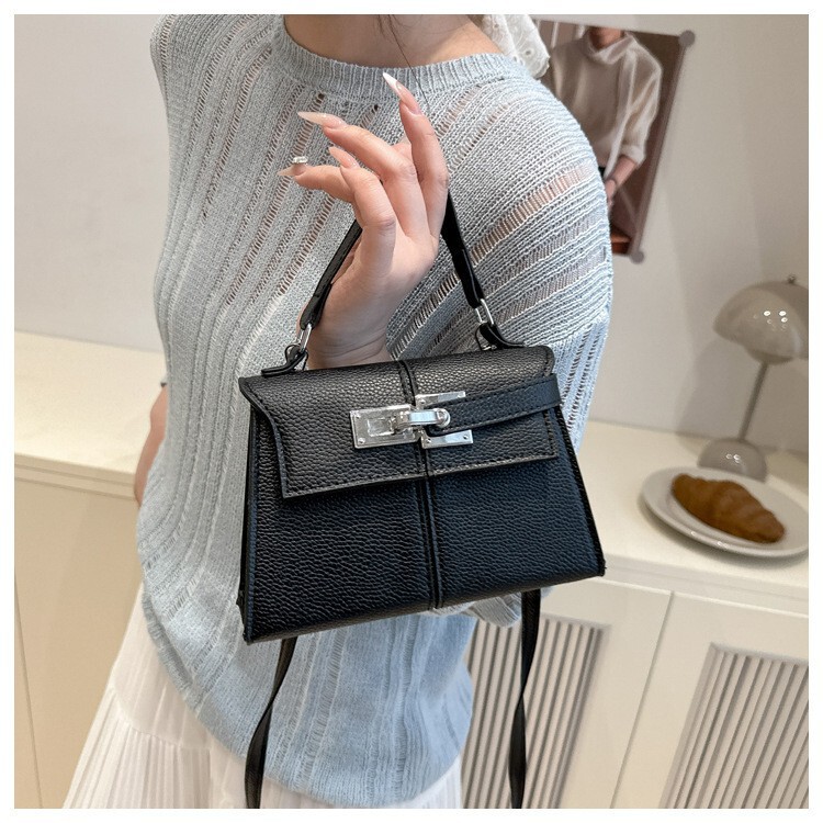 [Exclusively for Cross-Border Supply] Jwpei Trapezoid Bag Genuine Leather Women's Bag Designer High-End Versatile Hand-Carrying Cross-Body Bag for Women
