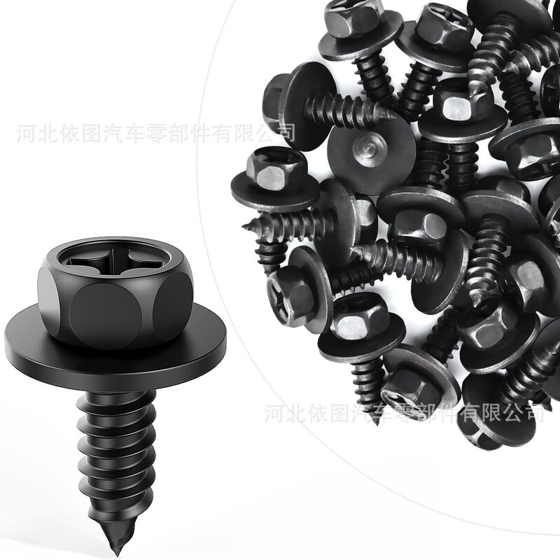 Suitable for Toyota Lexus Camry Bumper Fender Hexagonal Head Self-Tapping Screws 90159-60498 Suitable for Toyota Lexus Camry Bumper Fender Hexagonal Head Self-Tapping Screws 90159-60498