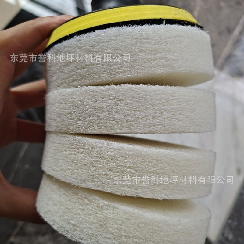 3inch 4inch Non-Shedding Polyester Industrial Floor Tile Cleaning, Polishing, Wax Stripping and Floor Washing Machine Scouring Pad 7inch