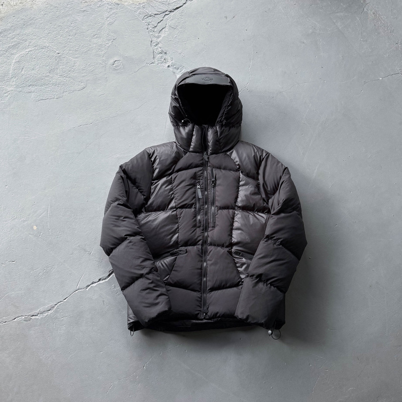 DRILL SYNA WORLD美式街头嘻哈连帽羽绒服男2025年新款潮冬季外套|undefined
