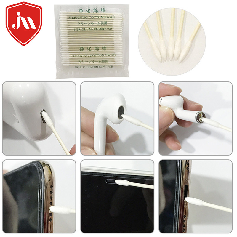 Suitable for airpods cleaning tool mobile phone double head dust removal cotton swab computer camera dust cleaning stick cotton swab