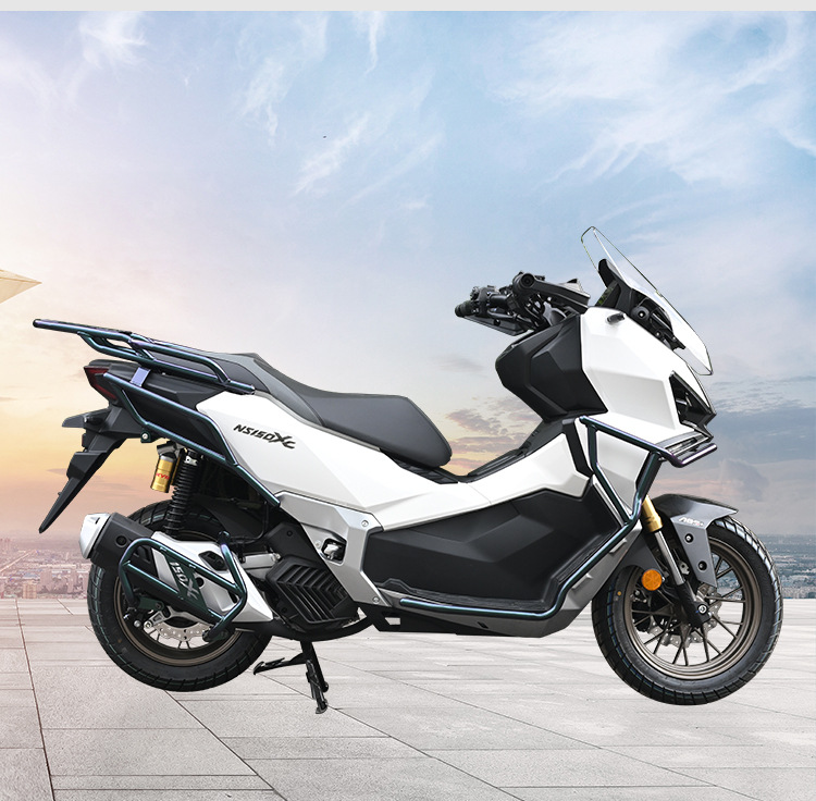Suitable for the modification of the front and rear exhaust pipe bumpers, rear rack, and windshield of the Sundiro Honda NS150XC