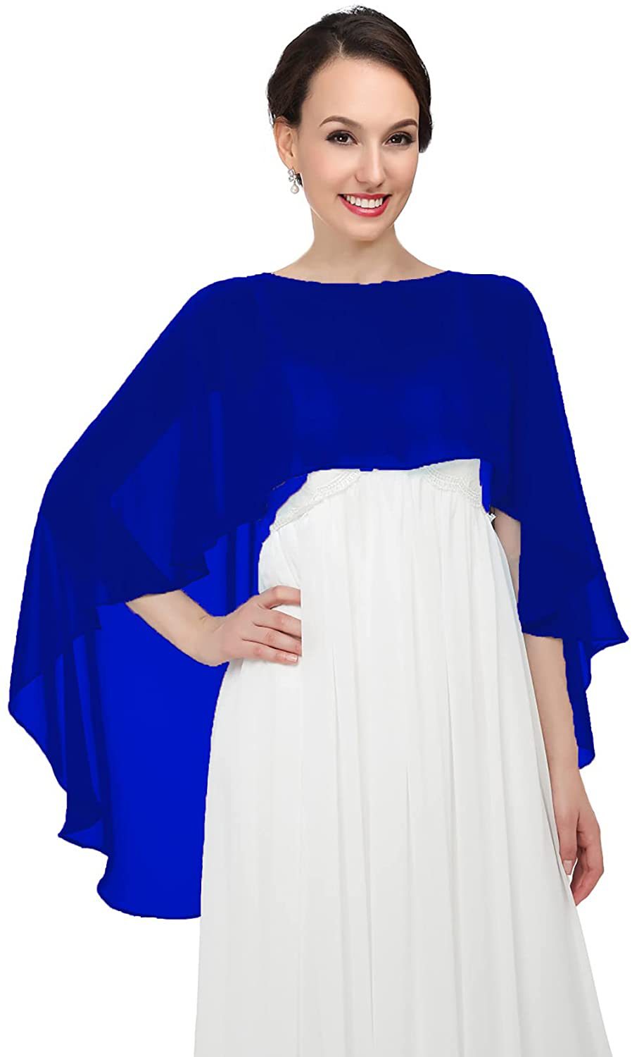 100g Weight Shawl Classification Daily, Street Occasion Chiffon Material Solid Color Pattern Summer, Spring, Autumn Season Women's Gender Streetwear Style Women's Streetwear Solid Color Chiffon Shawl 8