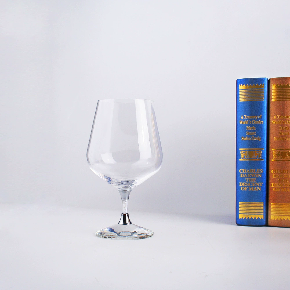 Crystal wineglass for whiskey