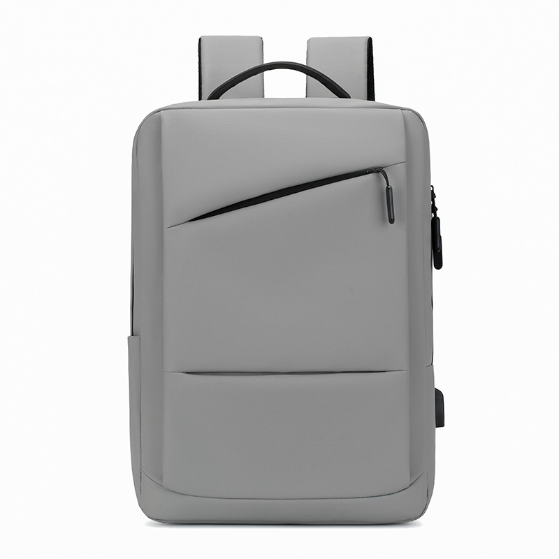 Mochila expandible 2025 simple y ligera a prueba de rociamientos barra de tracción bolsa de computadora de negocios mochila de negocios de gran capacidad