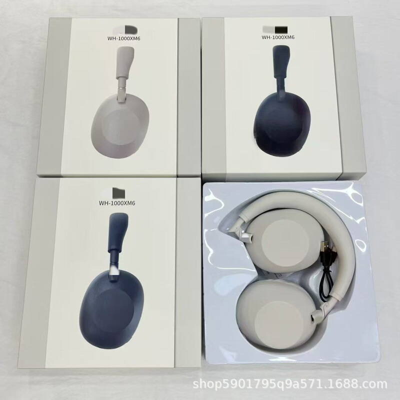 Foreign Trade Hot-Selling Product Wh-1000Xm6 Over-Ear Bluetooth Headphones True Wireless Earphones Foldable Factory Wholesale Foreign Trade Hot-Selling Product Wh-1000Xm6 Over-Ear Bluetooth Headphones True Wireless Earphones Foldable Factory Wholesale