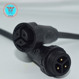 M16����ĸ3о��ˮ���^���Դ�B����IP68M16��ĸ������^ֱ��ʽ