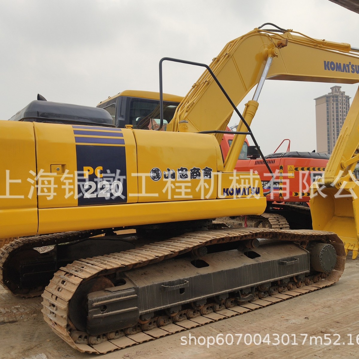 二手小松钩机 komatsu小松PC220-7挖掘机22吨现货租赁挖沟机
