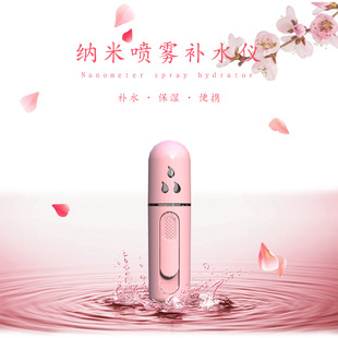 Handheld Humidifier Portable Hydrating Spray Beauty Spray Instrument Humidifier Rechargeable Nano Spray