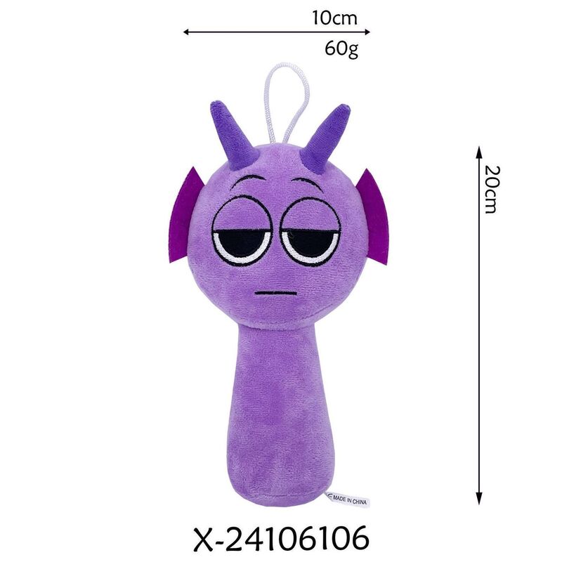 Cross-Border Sprunkiplush Rhythm Box New Game Peripherals Full Set of Plush Toys Dolls Kidsren's Gifts