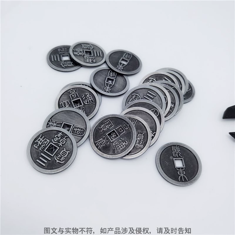 Три круглые серебряные монеты Tongbao памятные монеты антикварные сувениры подарки на заказ монеты подарок древний цинк