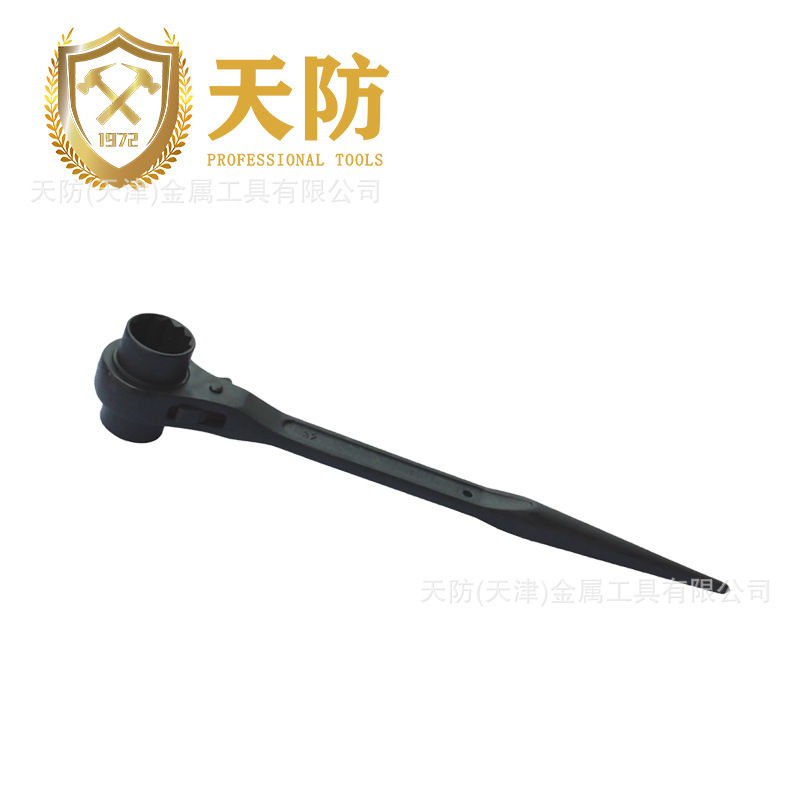 天防  公制单头棘轮套筒扳手  40CRV  钢制