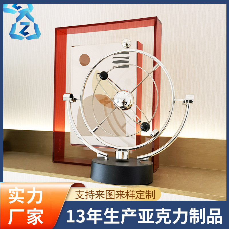 批发透明工艺品货架精品摆放架时尚美妆香水货架亚克力展示架