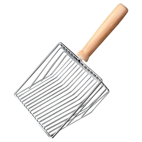 Pet supplies non-stainless steel metal cat litter shovel cat litter box shovel cleaning supplies Amazon cross-border wholesale