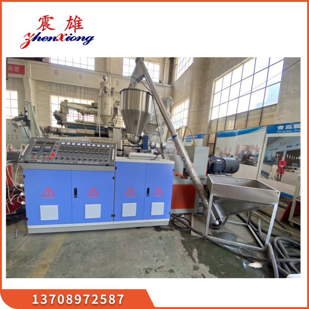 PVC木塑挤出设备 木塑挤出机械 木塑型材挤出机  青岛震雄