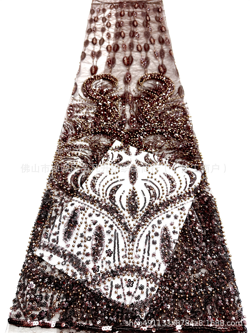 Gaoding moda vestido de boda cena V-collar anfitrión festiva tela de baile tela de cuentas tela de sequilla image 20