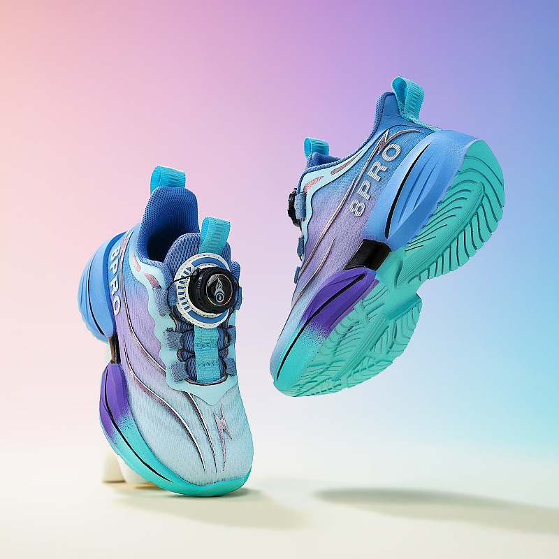 Zapatos de running para niños de conejo rojo primavera nuevos zapatos de deporte de malla transpirable para niños zapatos de running casuales antideslizantes para estudiantes