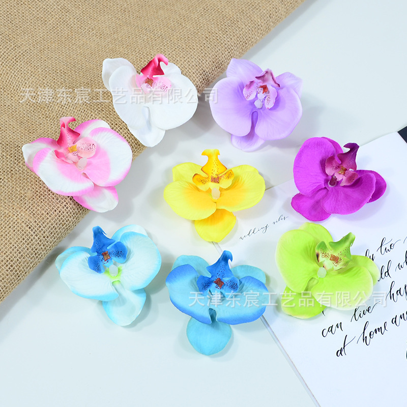 胡蝶蘭造花結婚式シーンアレンジメント花卸売 DIY お土産装飾花造花造花ヘッド|undefined