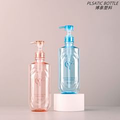 源工場pet 300/500/750MLシャンプー入浴剤ボディミルクペットボトル平瓶電気商が爆発した