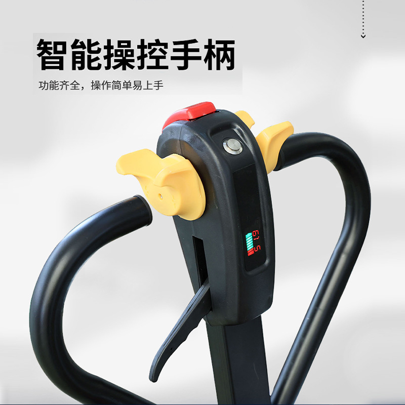 Carrileta elevadora eléctrica semieeléctrica hidráulica 2 toneladas 3 toneladas 5T almacén de carga elevadora de paleta elevadora