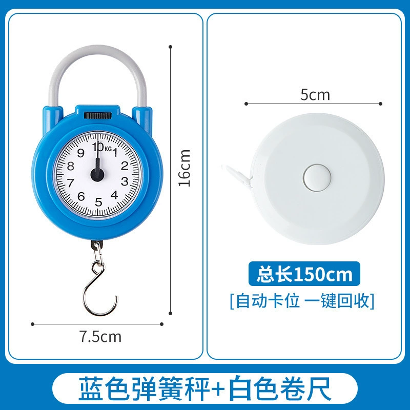 Factory direct sales small high-precision portable household portable electronic scale small hook scale spring scale