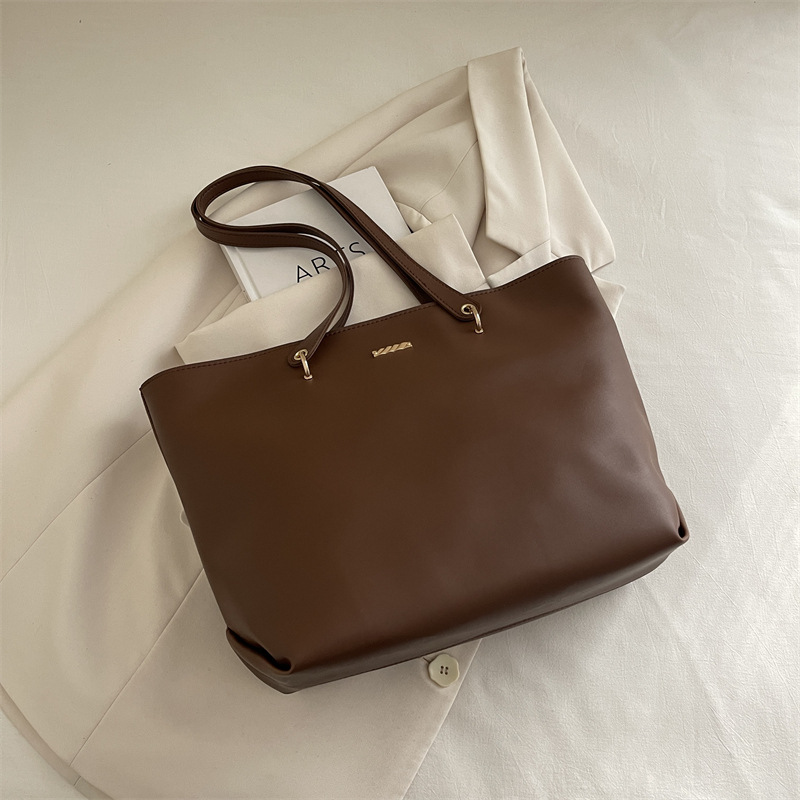 2026 primavera y verano nuevo estilo coreano bolso simple bolso de mujer bolso de hombro casual de gran capacidad bolso de mujer bolso de mujer