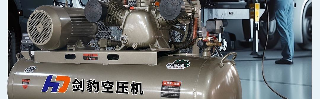 Industrial-grade air compressor, large 380V high-pressure air pump, 220V small air compressor, auto repair and painting air pump