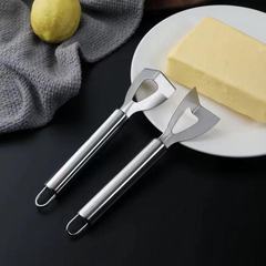 Butter Spread Corner Knife Cheese Knife Multi-Function Stainless Steel Handle Butter Block Cutter Jam Knife 