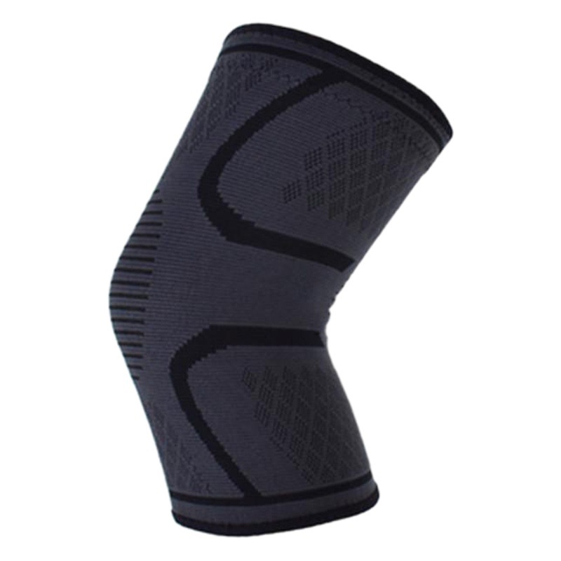 Sports nylon knee pad silicone non-slip breathable knitted knee pad Four Seasons protective gear