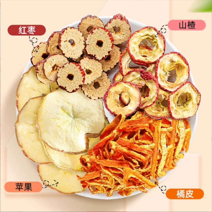 Honeysuckle Pomelo Blend Tea Bags 160g Cold Brew Herbal Tea with Independent Sachets quality and texture