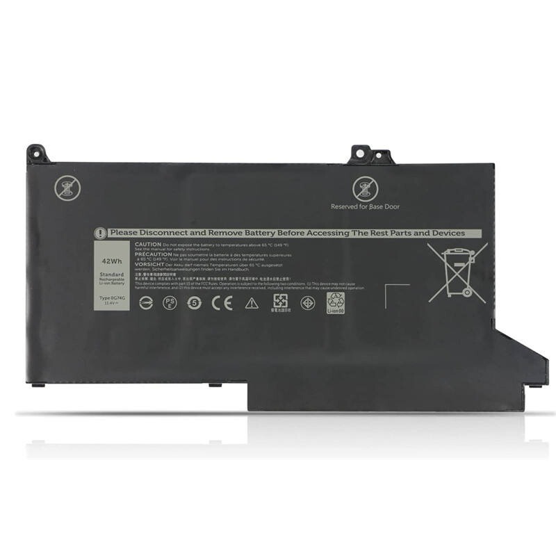 Suitable for Dell Latitude 7400 7300 5300 5310 7306 2-in-1 0G74G Battery
