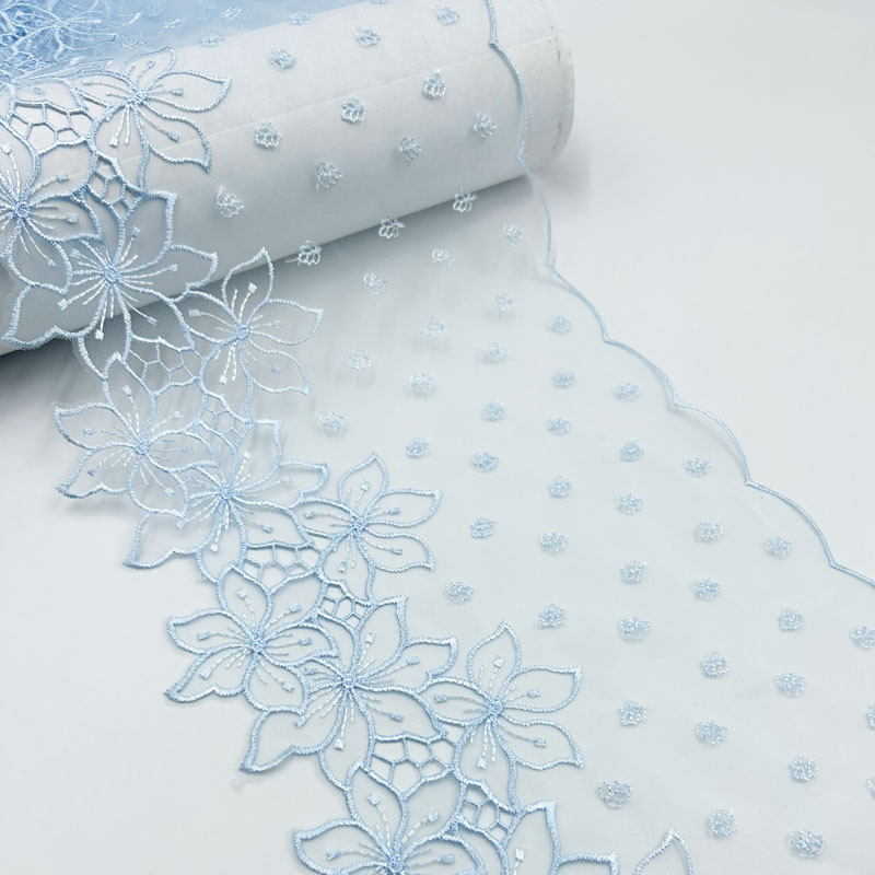 Fábrica spot láser hueco hilo de malla soluble en agua flores bordadas encaje prendas de vestir cortinas encaje accesorios diy