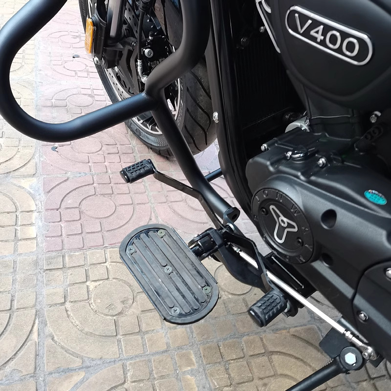 Applicable to Qianjiang Flash 150/250V Flash 300s350 Benda 450 Black Ride 500 Row Shift Rod Widened Front Pedal