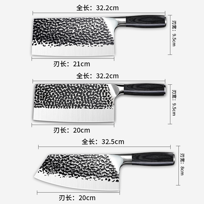 Cuchillo de cocina Longquan cuchillo de cocina afilado cuchillo de cocina Yangjiang cuchillo de cocina Longquan cuchillo de cocina forjado
