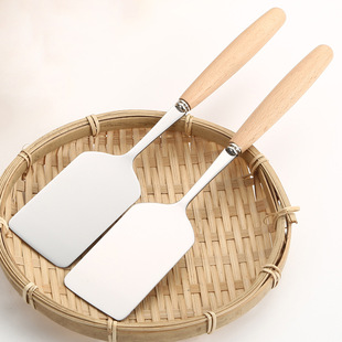 Kitchen Gadgets Stainless Steel Cooking Spatula, Frying Spatula, Teppanyaki Spatula, Pancake Spatula