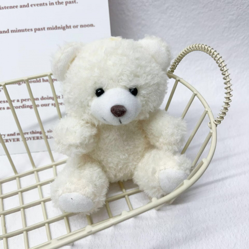 Suéter osos bolsas colgantes de llaveros creativos muñecas de peluche adorables osos muñecas parejas amigas regalos colgantes