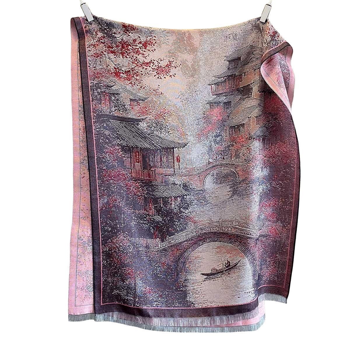 Nuova collezione autunno/inverno 2026: sciarpa in cashmere da donna, sensazione di alta qualità, mantello leggero di lusso con lettera H invernale, scaldacollo spesso e caldo_voghion.com
