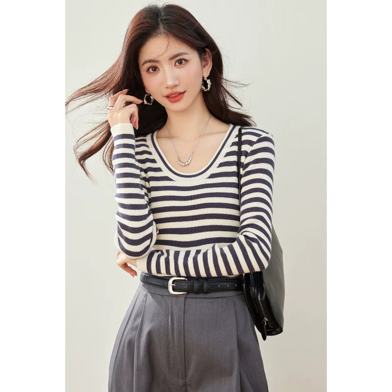 Вязаный длинный рукав