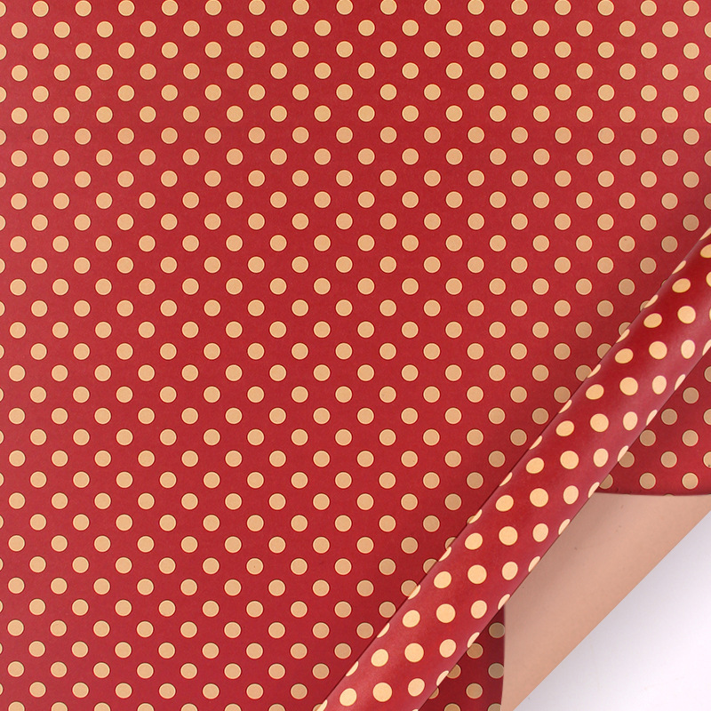 Papel de regalo navideño transfronterizo de Amazon, papel kraft amarillo vintage, papel de regalo para fiestas image 19
