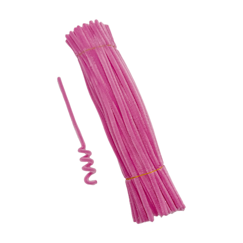 Cifrado [6mm Twisted stick] DIY tiras de lana de colores material hecho a mano de los niños ramo de terciopelo de dinosaurio lana Raíz de lana tiras