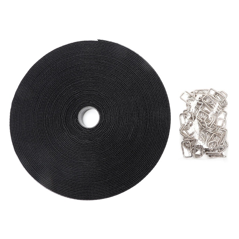 DIY auto-adhesivo cinta adhesiva de lana gancho mismo cuerpo espalda hebilla Correa 5M 10m15m nylon gancho lana hebilla integrada velcro