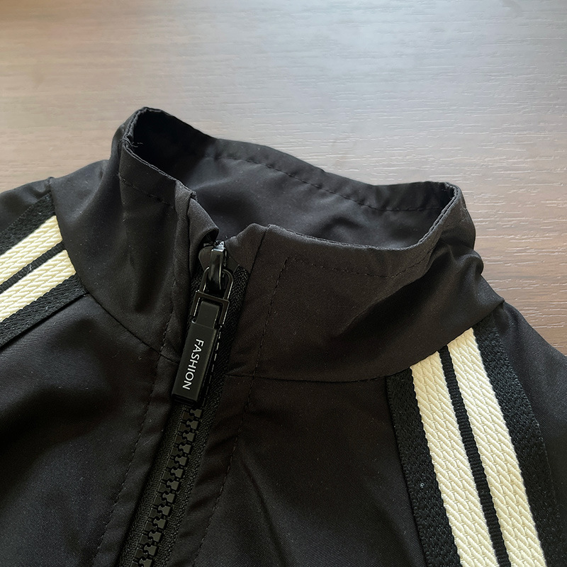 Chaqueta de primavera y otoño para niños 2026 nuevo estilo de chaqueta casual para niños primavera y otoño chaqueta coreana de moda